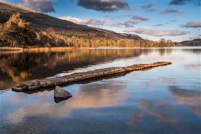 Loch Ard in der Nähe von Aberfoyle